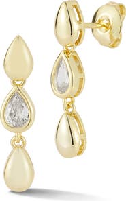 GLAZE JEWELRY Pear Drop Earrings