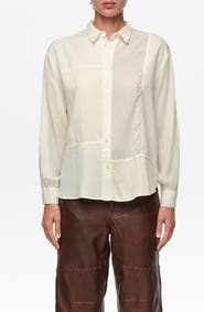 BIMBA Y LOLA Patchwork Straight Shirt