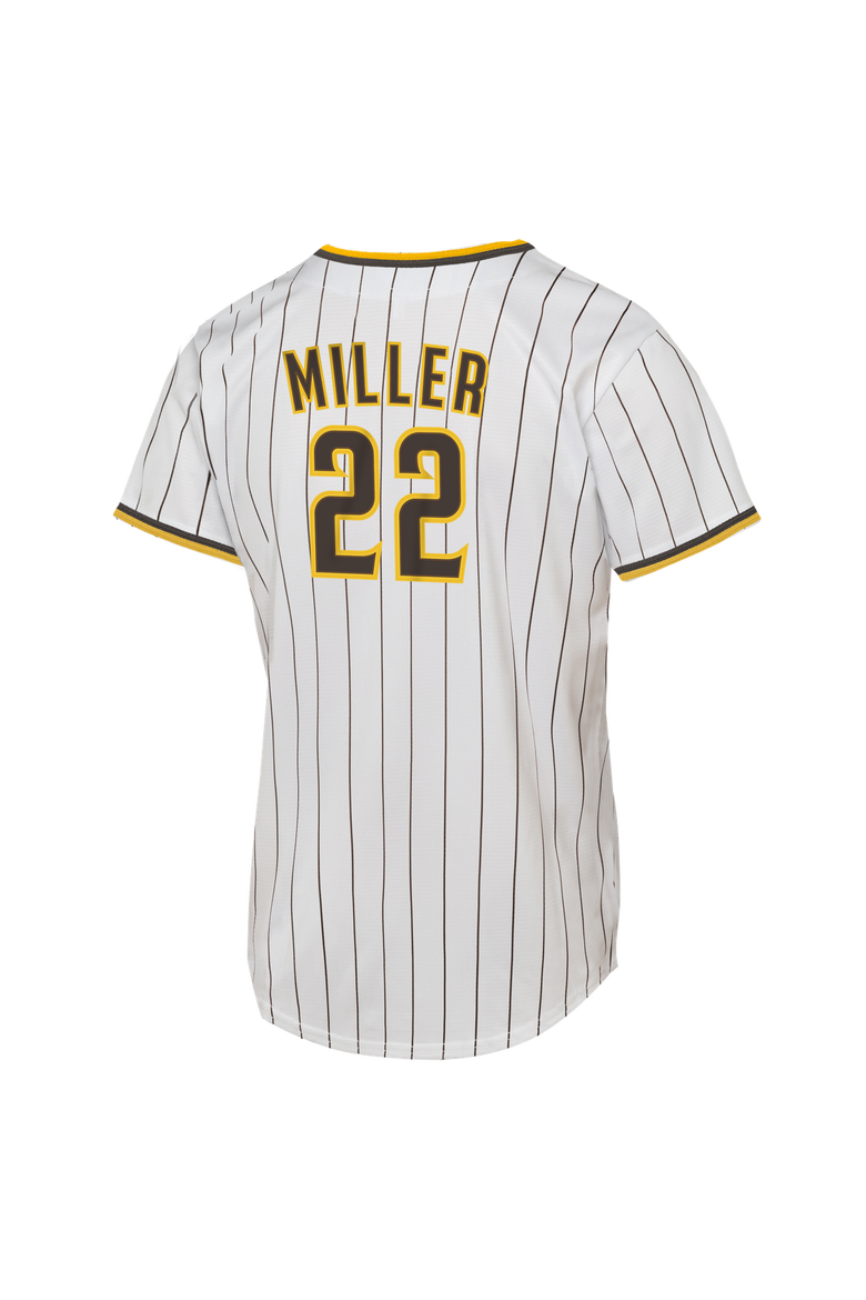 Youth Nike Mason Miller White San Diego Padres Home Replica Jersey, Alternate, color, White