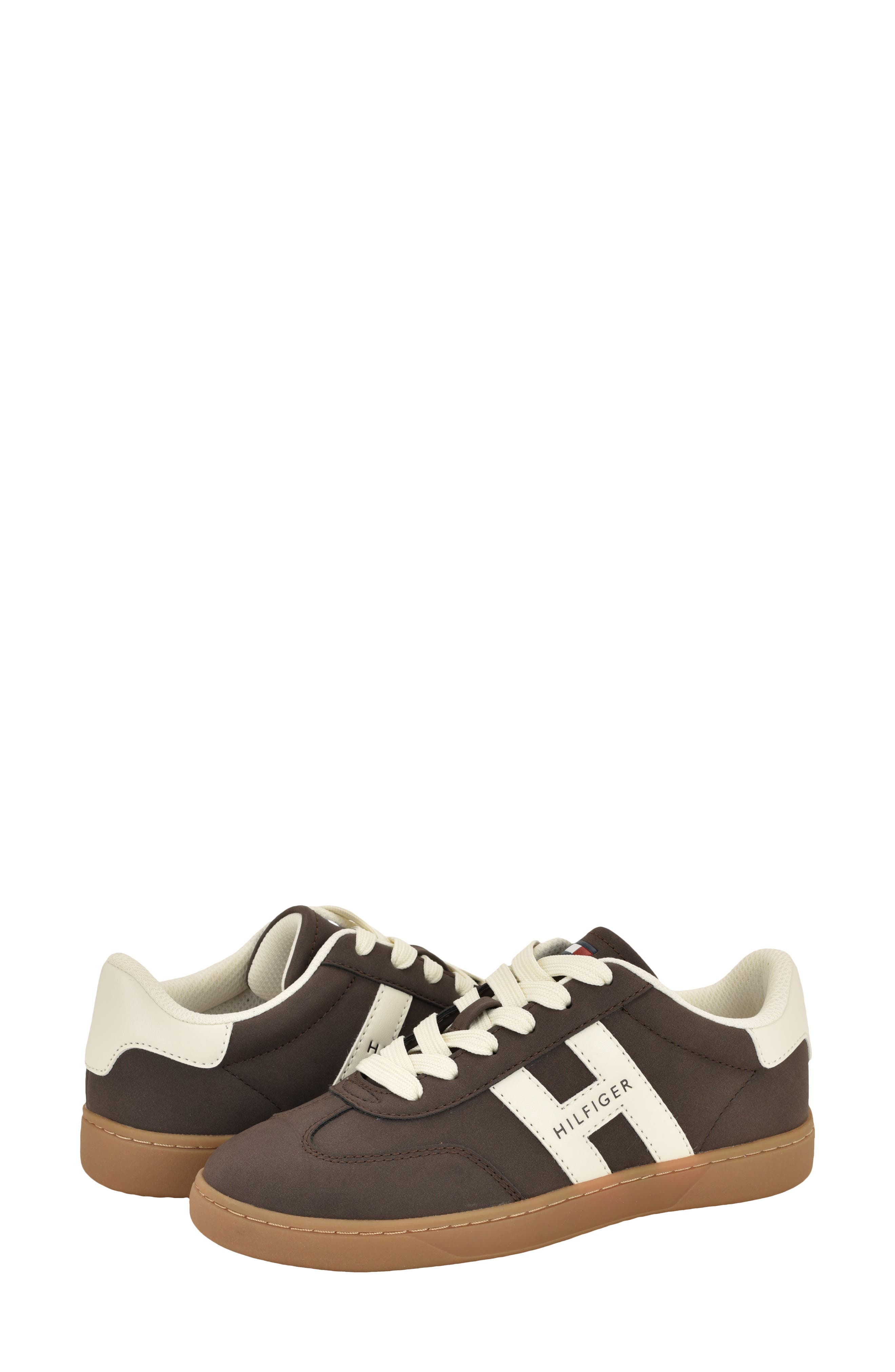 Maisie Sneaker, Alternate, color, DARK BROWN
