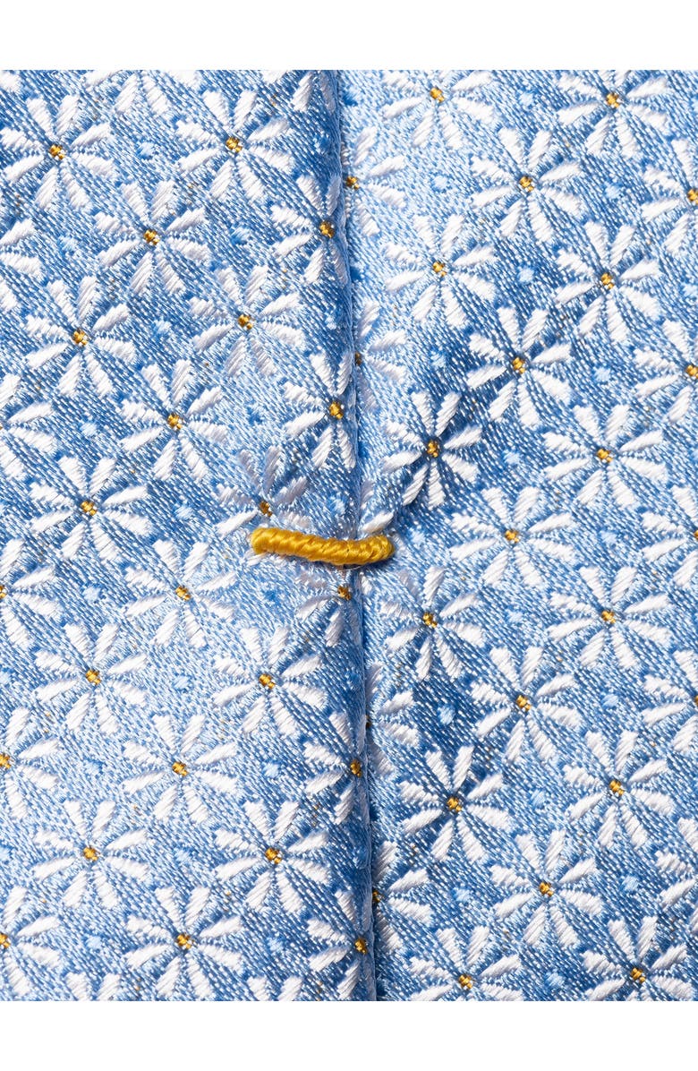 Eton Floral Silk Tie, Alternate, color, Lt/ Pastel Blue