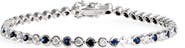 VALANI ATELIER Sapphire & Diamond Tennis Bracelet