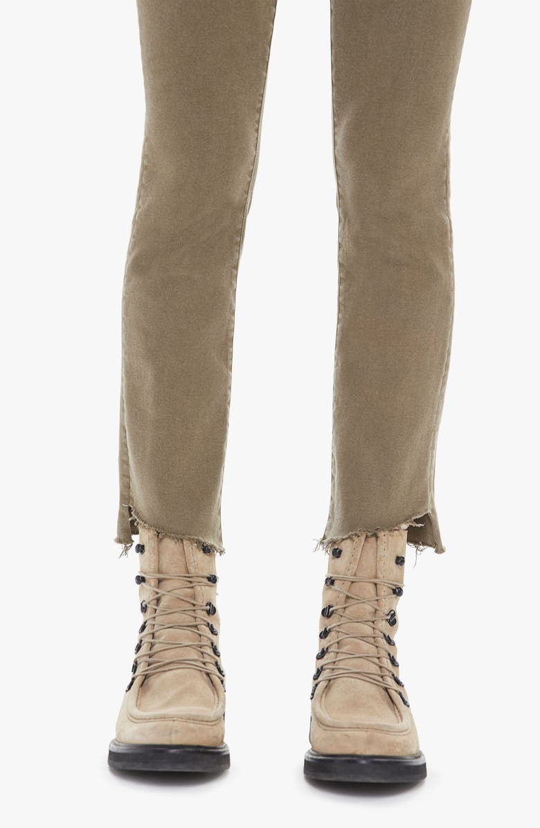 MOTHER Rascal High Waist Ankle Step Fray Jeans | Nordstromrack
