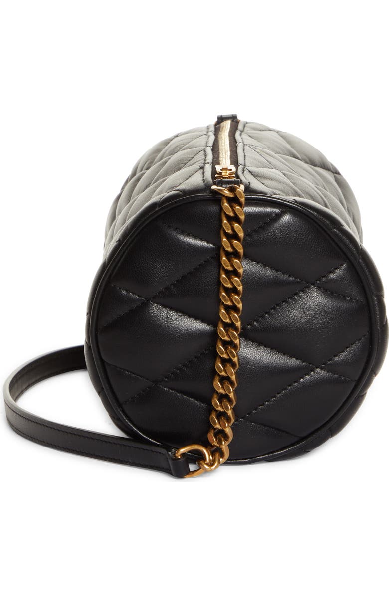 Saint Laurent Medium Sade Quilted Leather Tube Bag, Alternate, color,