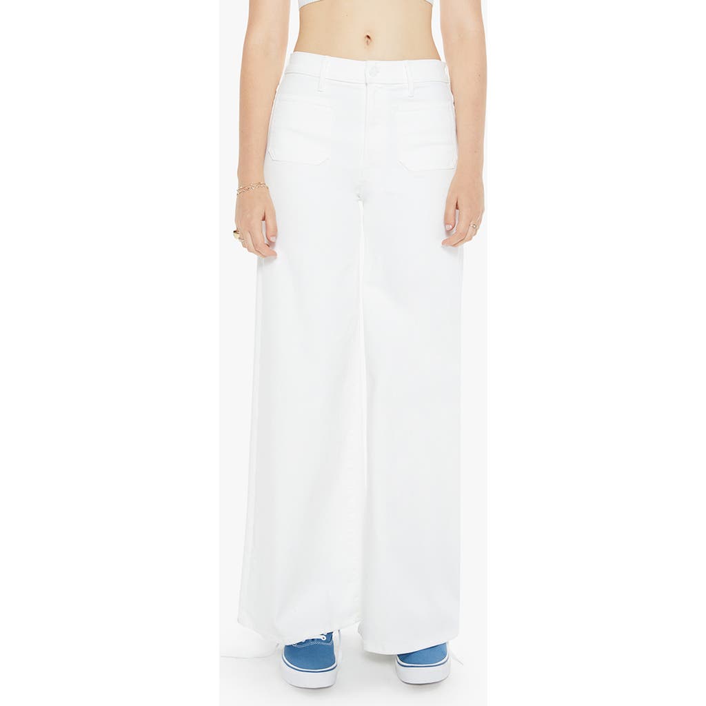Mother The Undercover Jeans In White