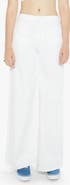 MOTHER Undercover Sneak Patch Pocket Wide Leg Jeans