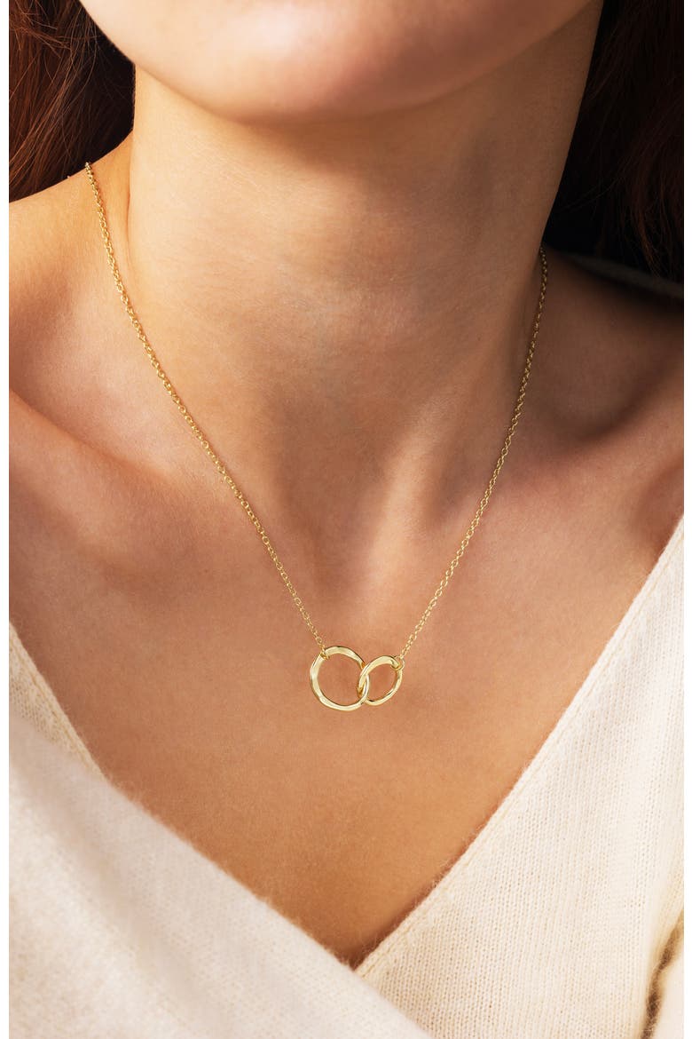 Unity Links Necklace, Alternate, color, Gold