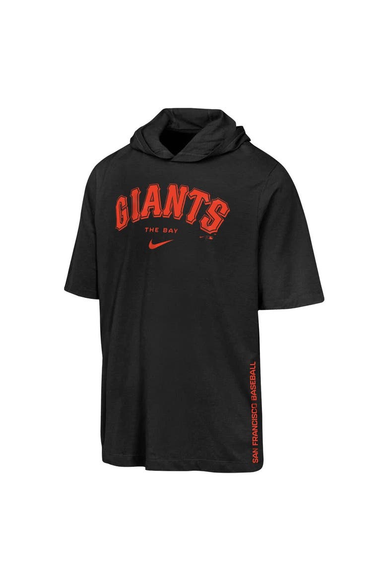 Youth Nike  Black San Francisco Giants Dri-FIT Hooded T-Shirt, Alternate, color, Black