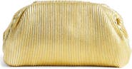 Topshop Golde Medium Faux Leather Clutch