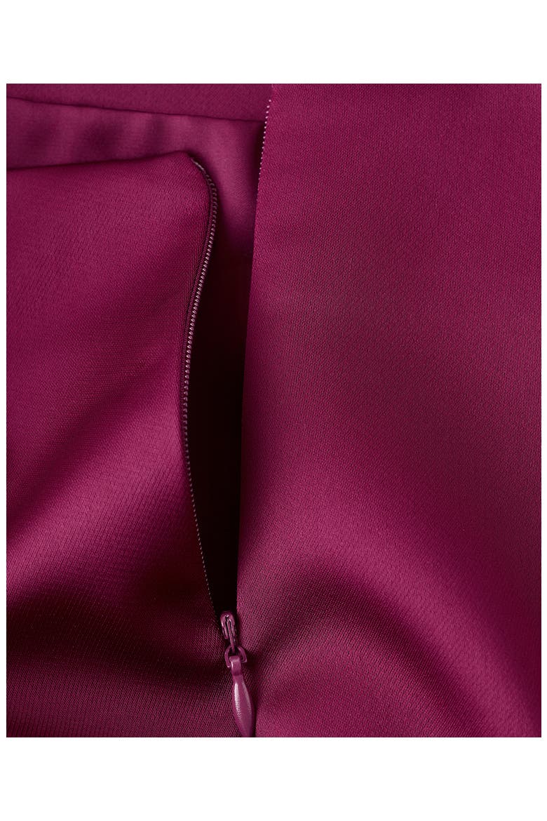 Jackieo Satin Miniskirt, Alternate, color, GRAPEFRUIT
