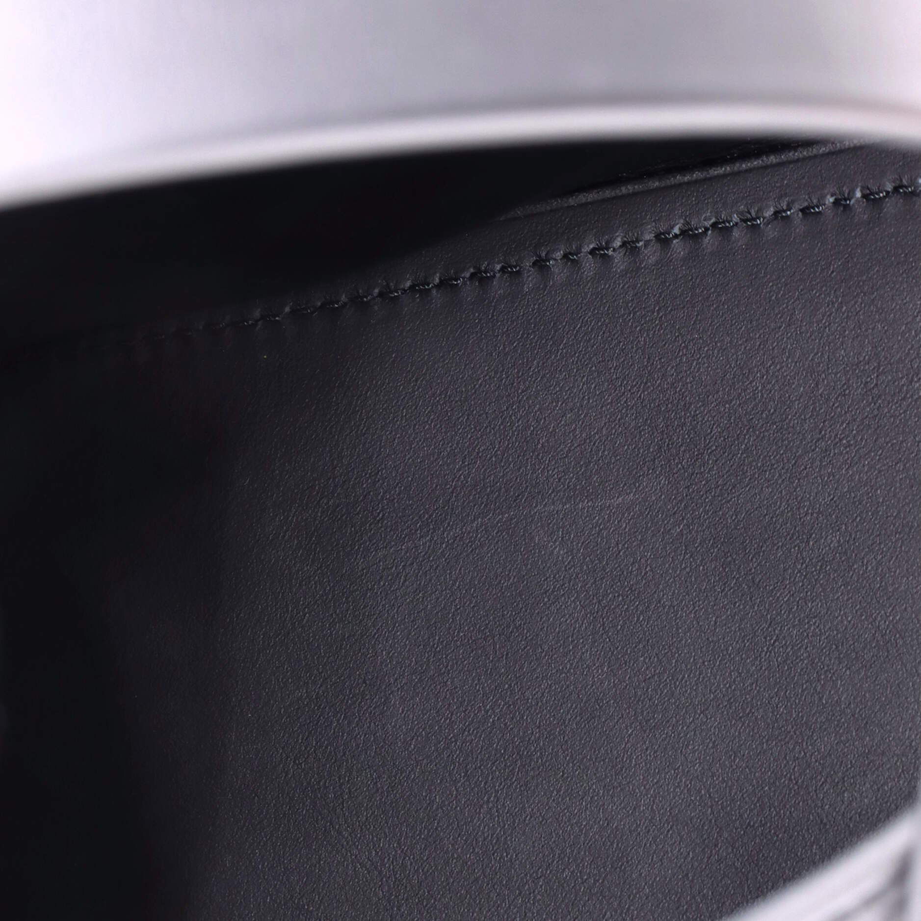 Pre-Owned Hermes Medor Handbag Togo, Alternate, color, Noir