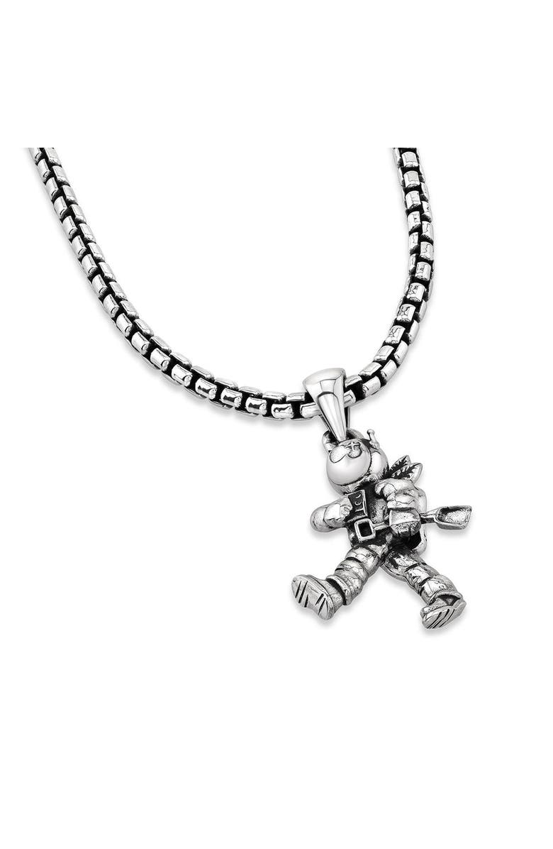 Room101 Moon Man Pendant, Main, color, Silver