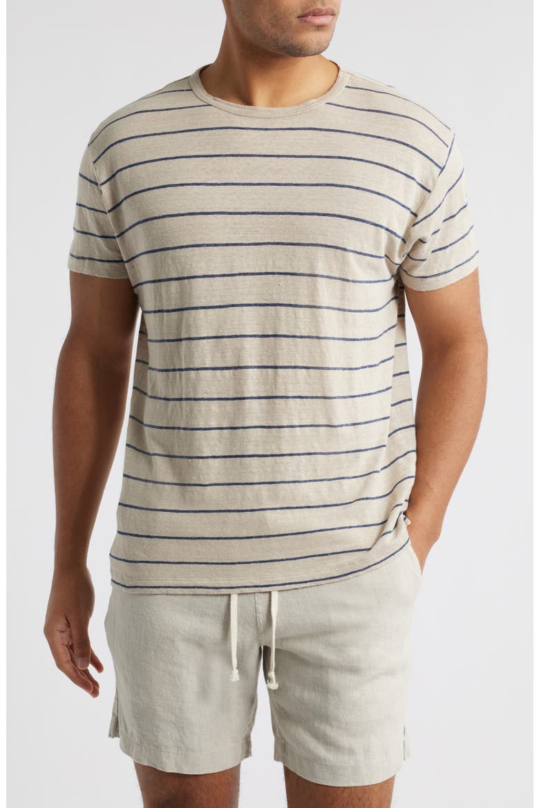Sun Linen T-Shirt, Main, color, RIO