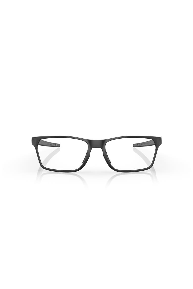 57mm Rectangle optical glasses, Alternate, color, Black