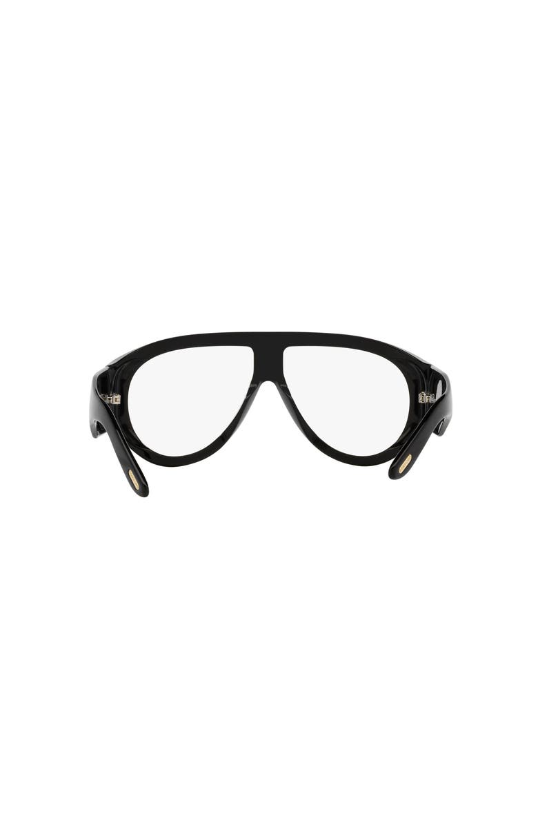 TOM FORD 60mm Pilot optical glasses, Alternate, color, Black