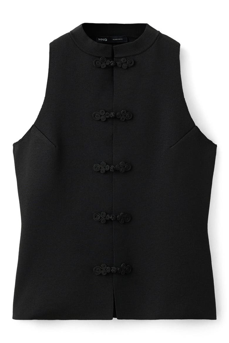 Knit Crewneck Tank, Alternate, color, BLACK