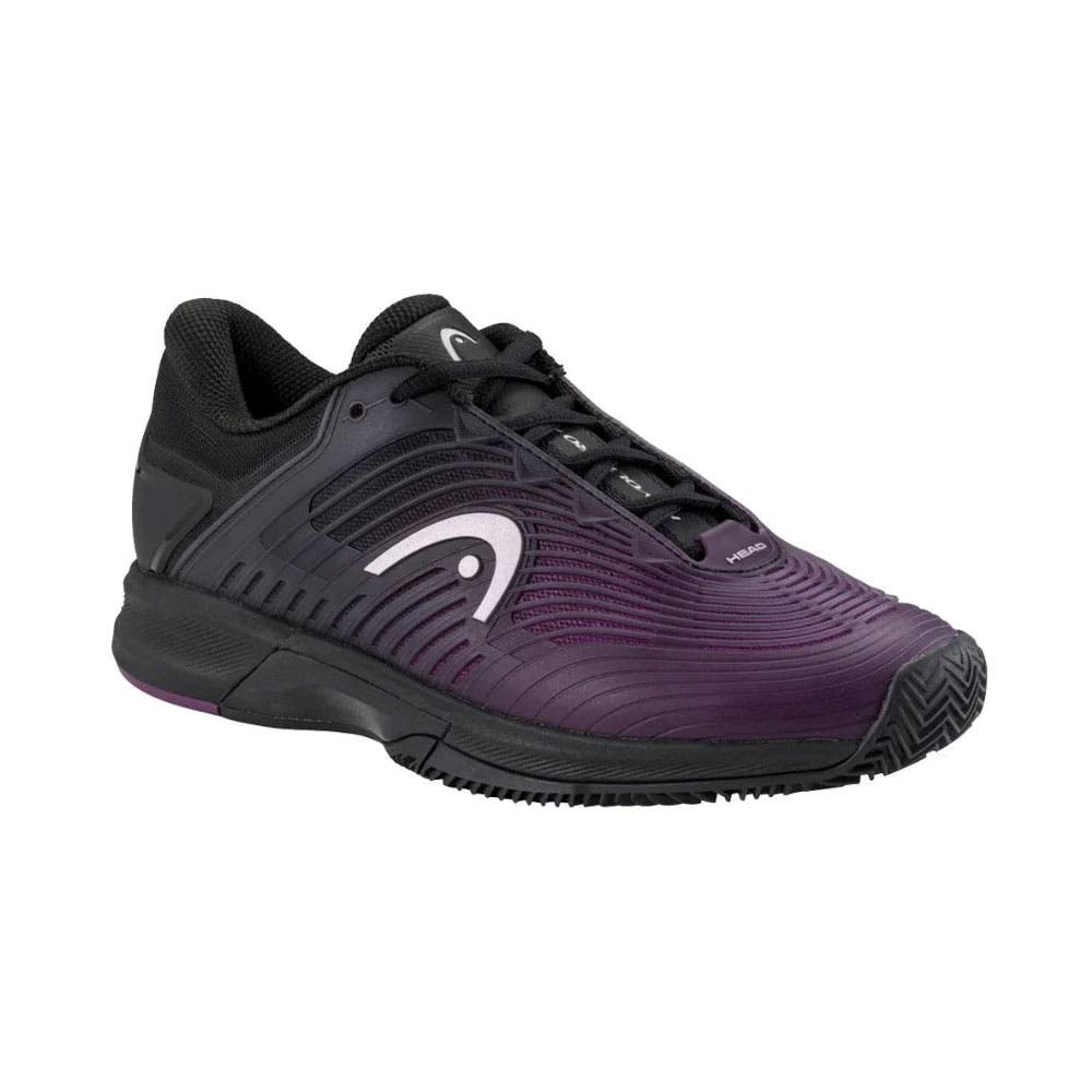 HEAD Revolt Pro 4.5 Clay Womens Tennis Shoes, Main, color, Black/Plum