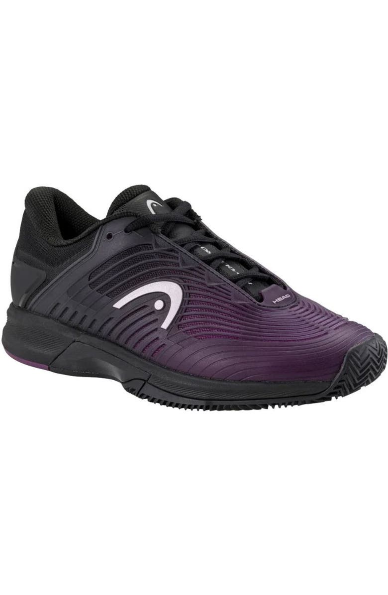 HEAD Revolt Pro 4.5 Clay Womens Tennis Shoes, Main, color, Black/Plum