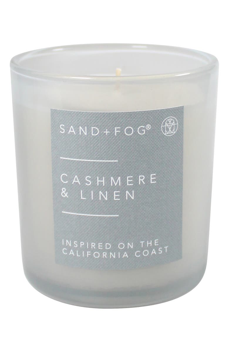 SAND AND FOG Cashmere & Linen Candle, Alternate, color, Cashmere N Linen
