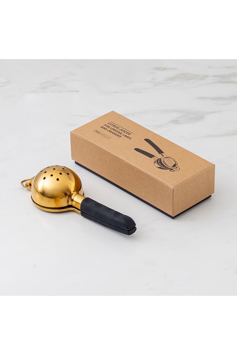 Gold Citrus Juicer, Alternate, color, Gold