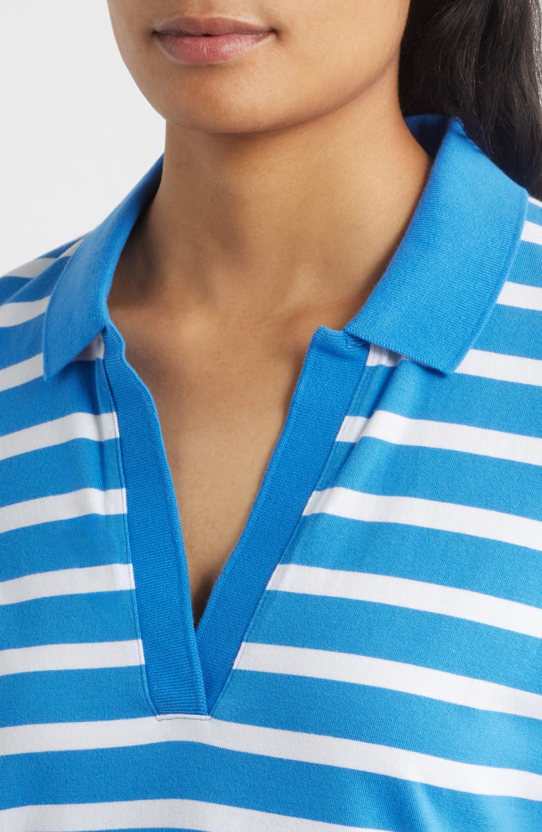 Tommy Bahama Coastal Cabana Cotton Shirtdress, Alternate, color, Palace Blue