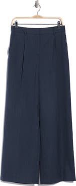 TWP Hudson St Wool Blend Wide Leg Trousers