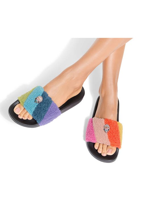 Kurt Geiger London Meena Mismatched Slide Sandals