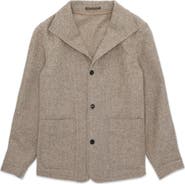 Fortela Scotland Herringbone Wool Jacket