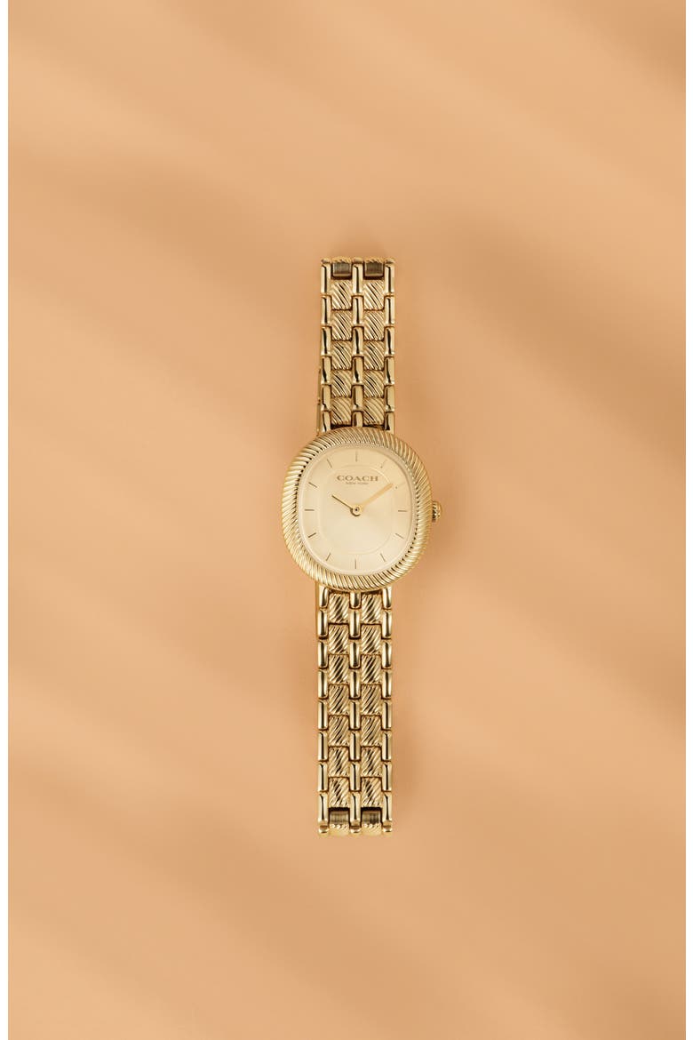 Harlow Bracelet Watch, 23.8 mm x 26 mm, Alternate, color, GOLD