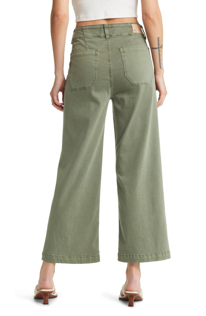 PAIGE Brooklyn High Waist Crop Wide Leg Pants, Alternate, color, 