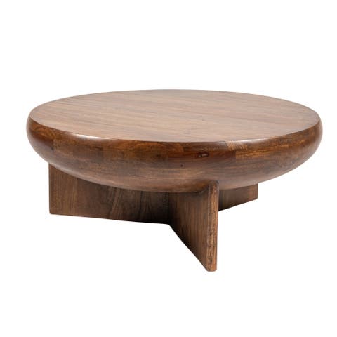 Semi-Sphere Coffee Table with Solid Legs