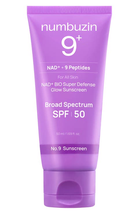 No.9 NAD+ 9 Peptides Broad Spectrum Sunscreen SPF 50
