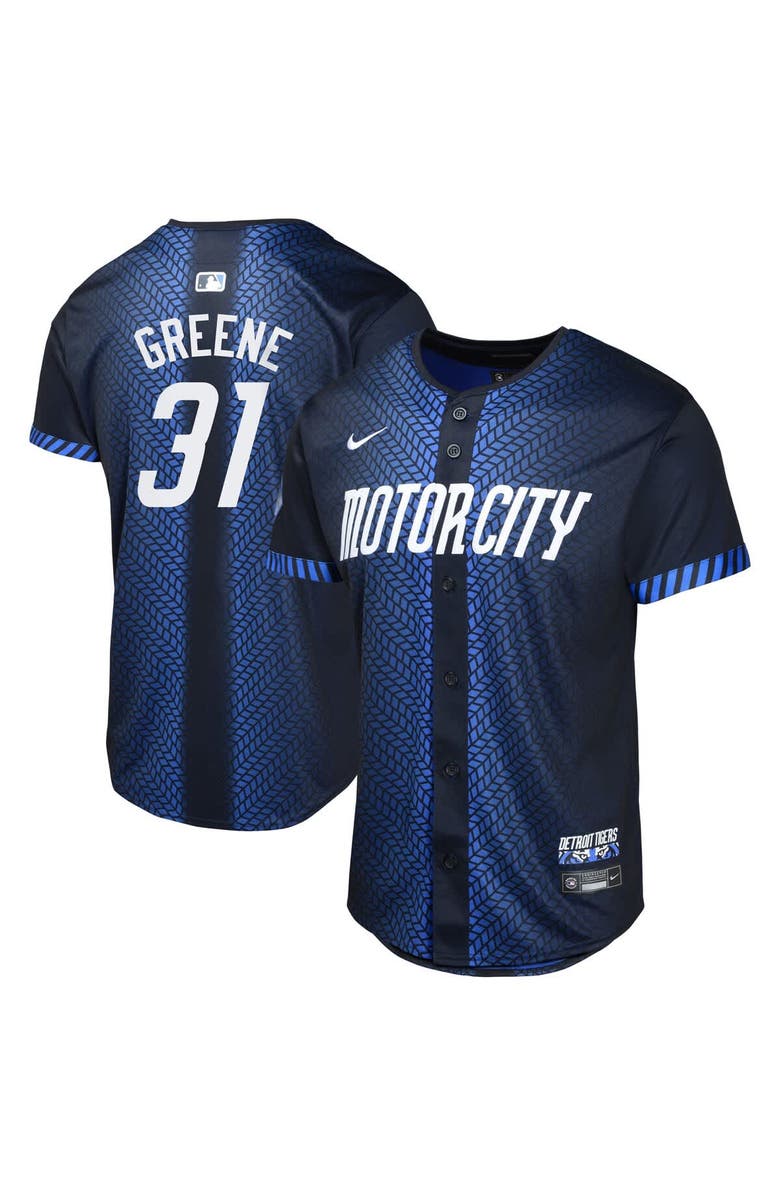 Nike Youth Nike Riley Greene Navy Detroit Tigers City Connect Limited Jersey, Main, color, 