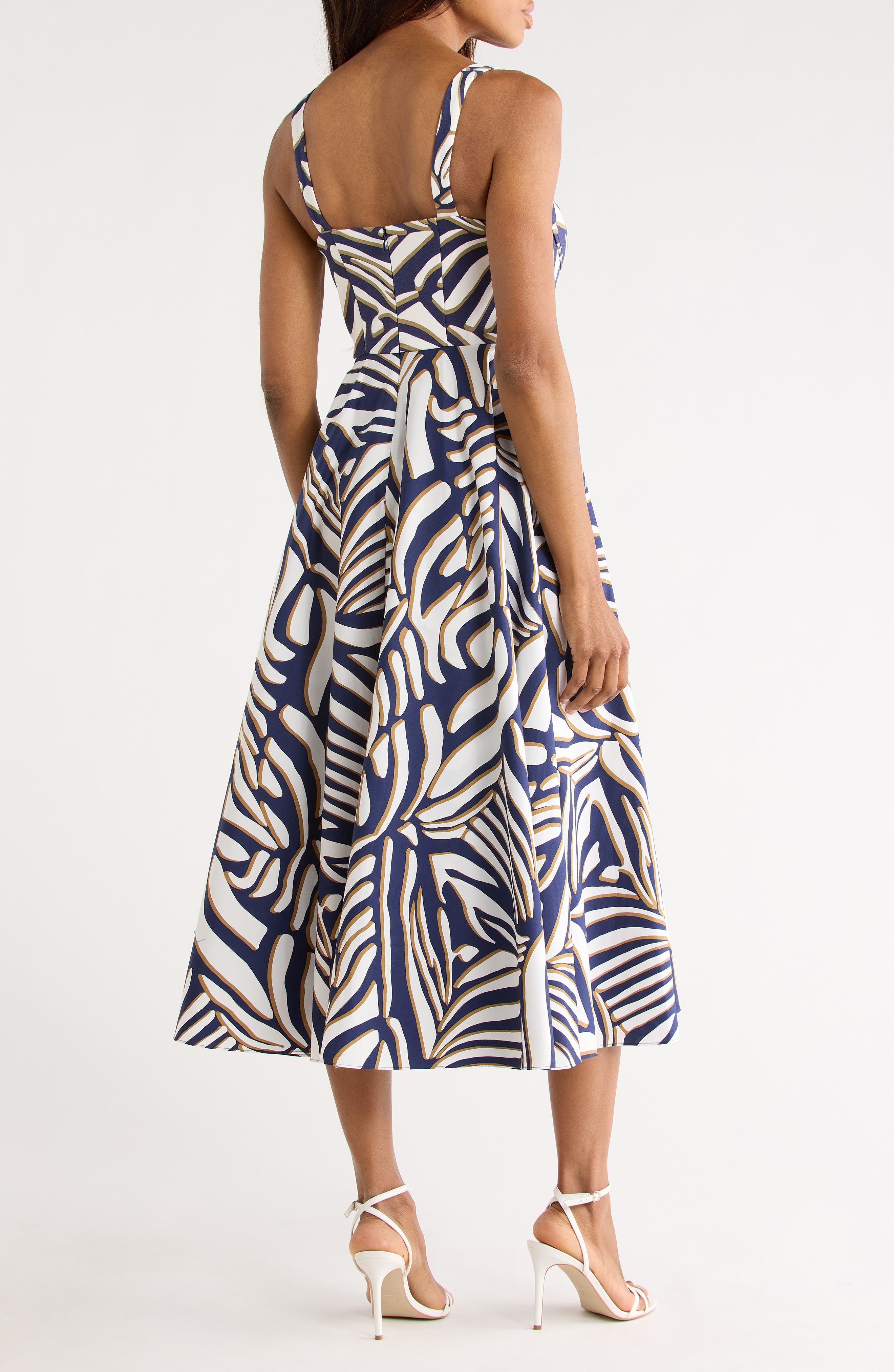 Audrey Floral Print Sleeveless Sundress - image 2