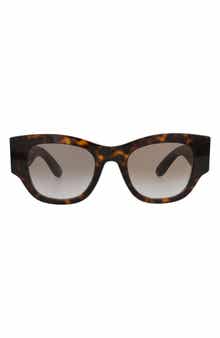 McQueen 50mm Gradient Square Sunglasses