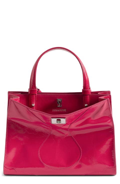 Jack Patent Leather Shoulder Bag