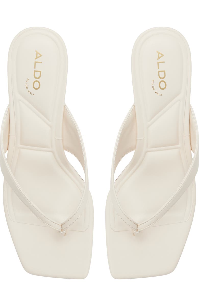 ALDO Antonina Flip Flop, Alternate, color, Other White
