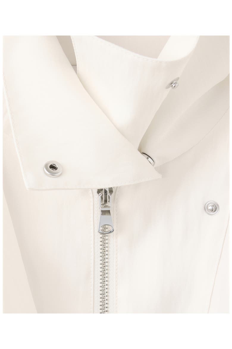 Marie High Neck Jacket, Alternate, color, WHITE