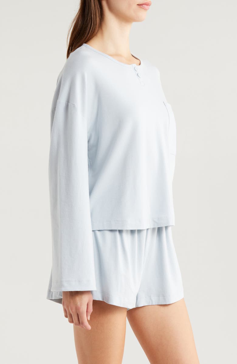 Lunya Slumberknit<sup>™</sup> Pajamas, Alternate, color, Tranquil Blue