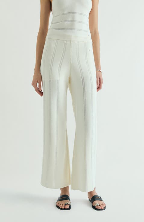 Ribbed Detail Pants