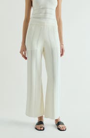 Scalpers Ribbed Detail Pants