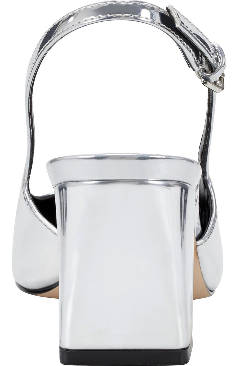 Marc Fisher Lethe Slingback Pump, Alternate, color, Silver