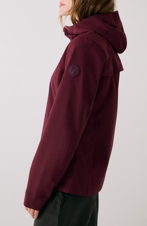 Lole Element 2 Windproof Rain Jacket In Burgundy