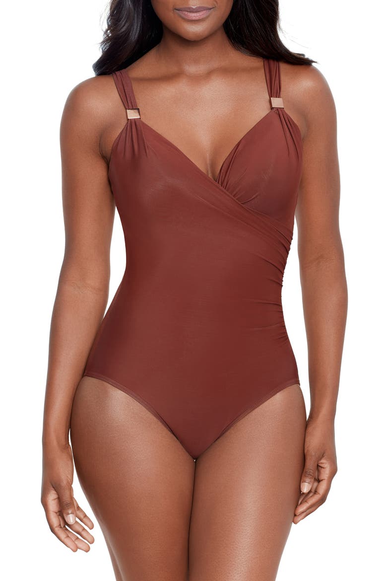 Razzle Dazzle Siren One-Piece Swimsuit, Main, color, TMR
