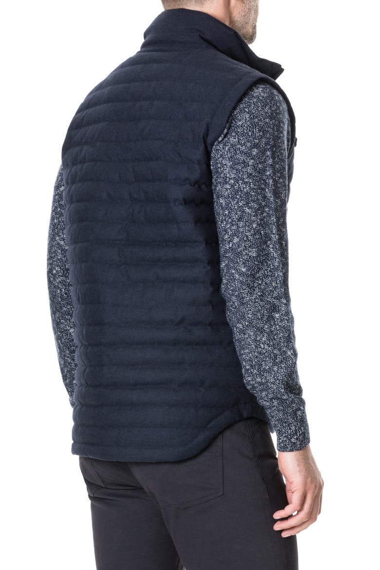 Gapes Valley Regular Fit Quilted Vest, Alternate, color, NAVY