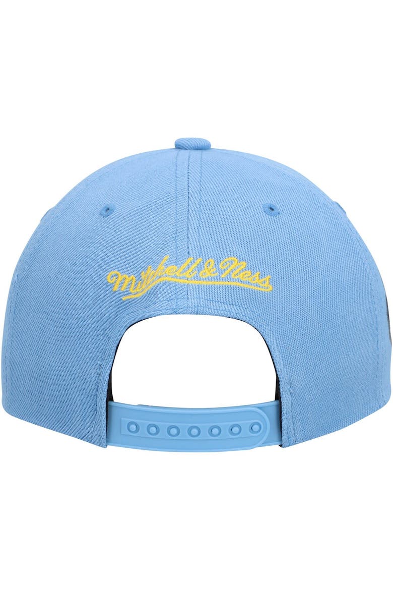 Men's Mitchell & Ness Light Blue Memphis Grizzlies Side Core 2.0 Snapback Hat, Alternate, color, Light Blue