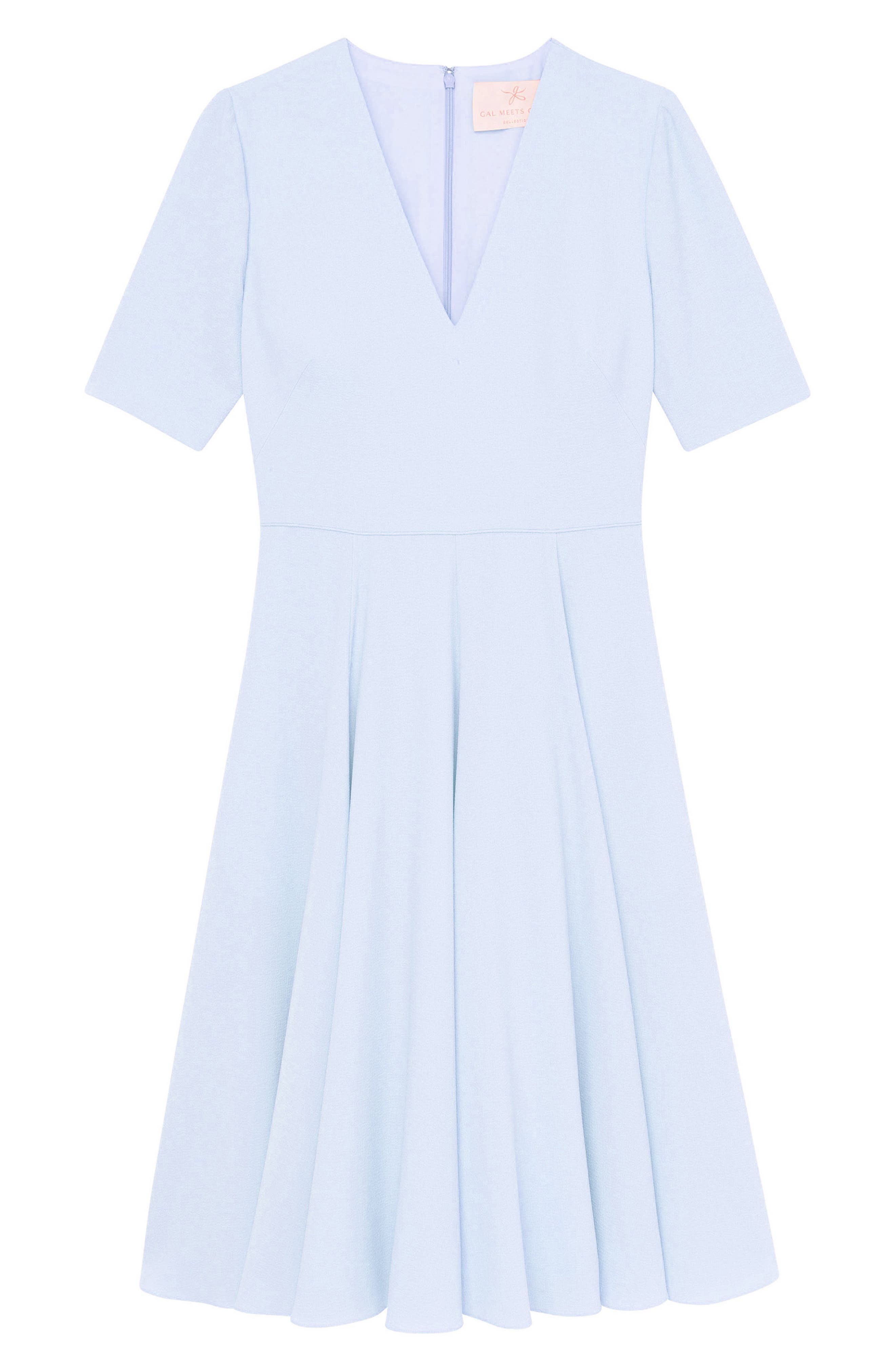 edith city crepe fit & flare midi dress Gal Meets Glam Collection Edith City Crepe Fit Flare Midi Dress, $178 | Nordstrom