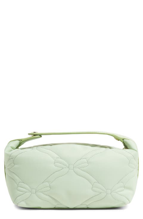 Top Handle Nylon Toiletry Bag