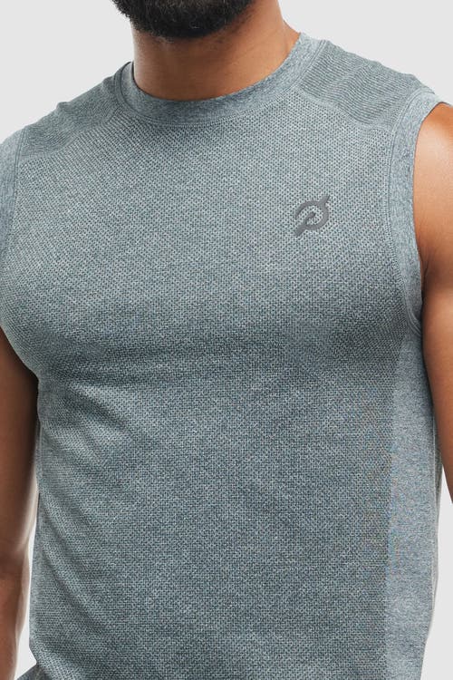 Peloton Seamless Muscle Tank In Urban Green