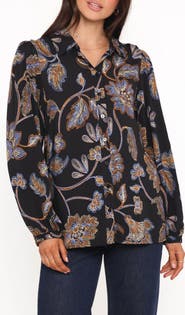 Petal & Pup Bennett Floral Button-Up Shirt